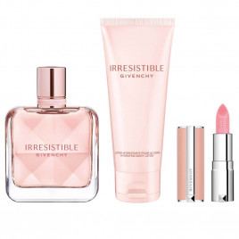 Irresistible | Coffret Eau de Parfum + Lotion Corps +  Un mini Rouge à Lèvres